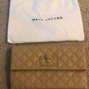 Marc Jacob quilted leather clutch